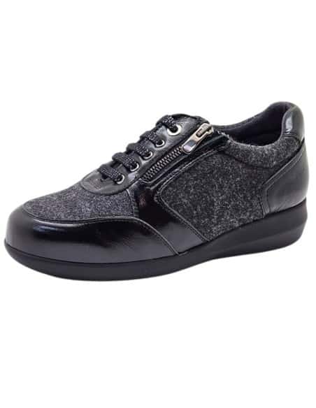 ZAPATO CÓMODO SEÑORA, INVIERNO 2 NEGRO