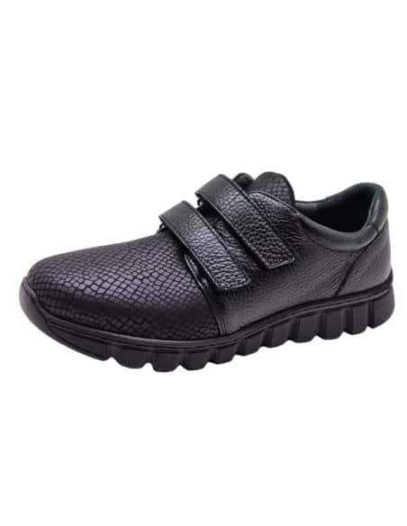Zapato Cómodo Señora Invierno Negro – Horma Ancha D'Torres®