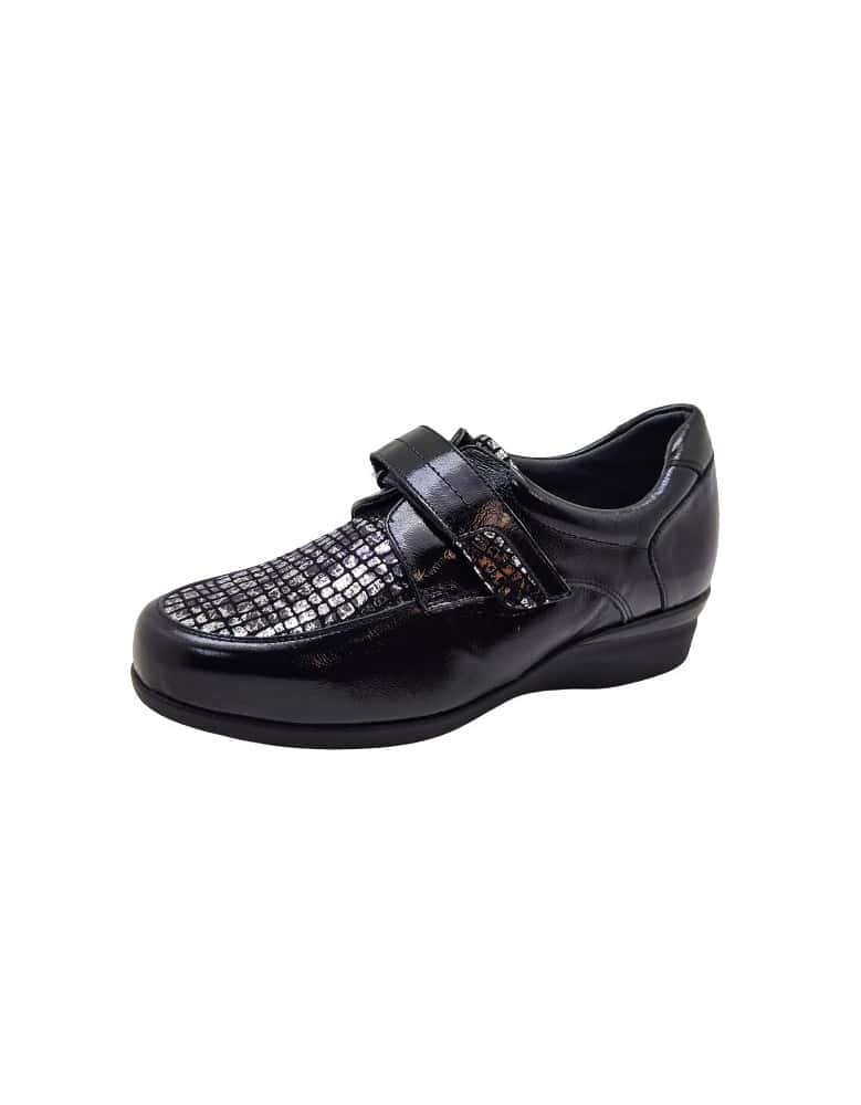 ZAPATO CÓMODO SEÑORA, INVIERNO 43 NEGRO