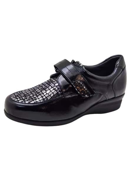 ZAPATO CÓMODO SEÑORA, INVIERNO 43 NEGRO