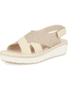 Sandalia Rubí Beige D'Torres® | Horma H · Tecnología NubeFit™