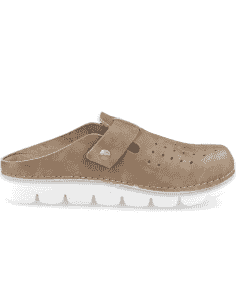Comfortable clog, Model Elenor Taupe - D'Torres 2