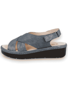 Sandalia Rubí Marino D'Torres® | Piel Adaptable, Amplia y...