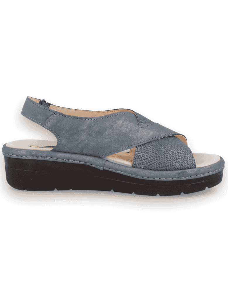 Sandalia Rubí Marino D'Torres® | Piel...