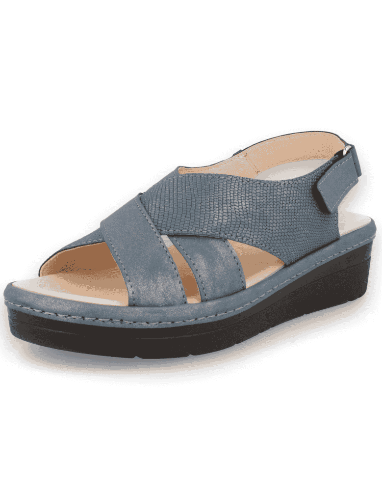 Sandalia Rubí Marino D'Torres® | Piel...