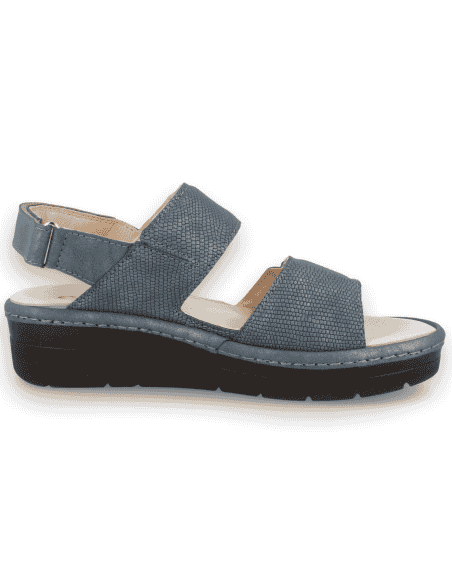 Comfortable sandal, with removable insole. Model YAIZA SANDAL NAVY BLUE