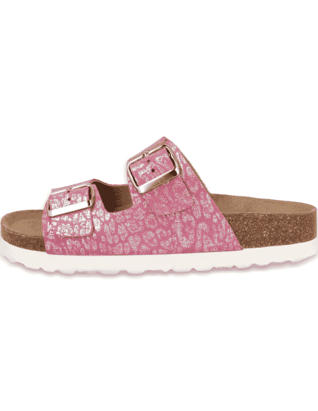 Comfortable Sandal, Model Palma Fushia - D'Torres