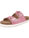Sandalia Palma Fucsia D'Torres® | Plantilla NubeFit™ Anatómica Acolchada