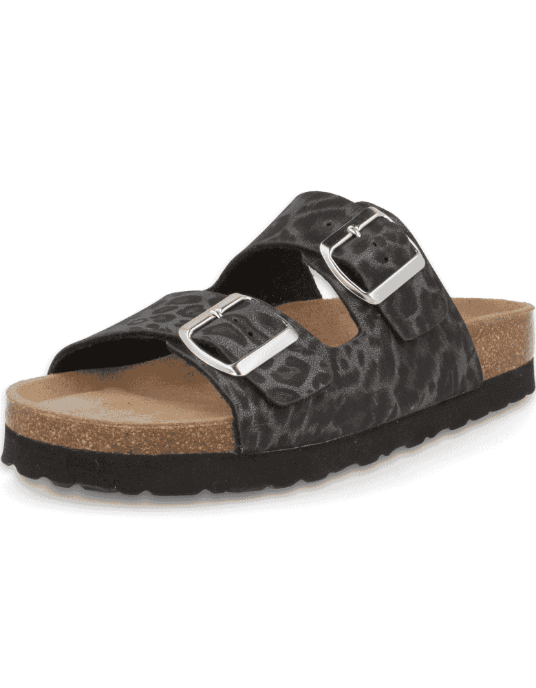 Comfortable Sandal, Model Palma Black - D'Torres