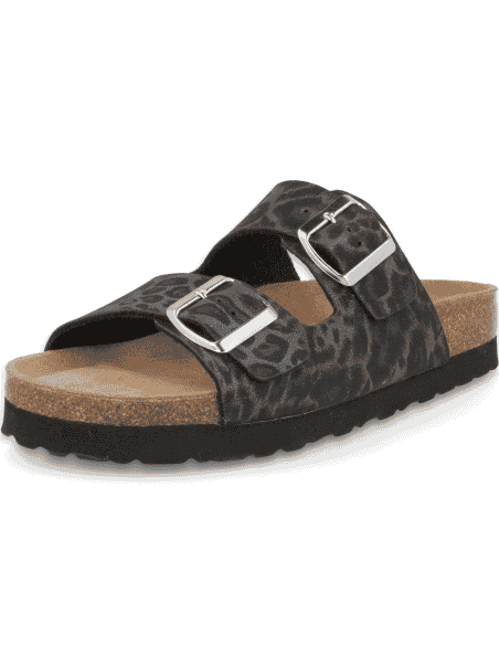 SANDALIA PALMA NEGRO - D'Torres® NubeFit™ Confort Urbano