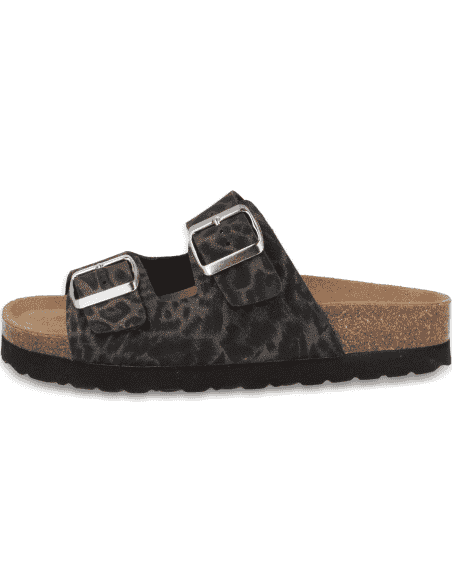 Comfortable Sandal, Model Palma Black - D'Torres