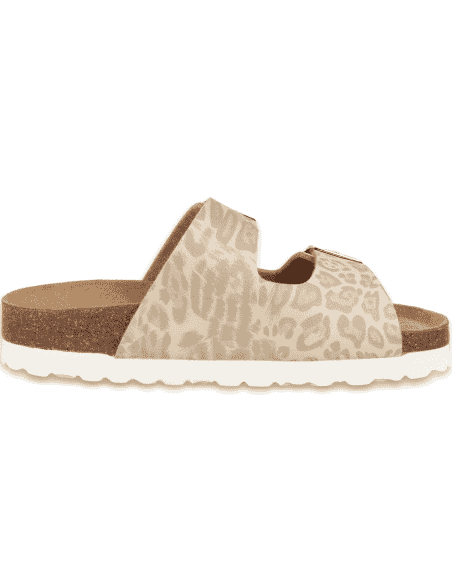 SANDALIA PALMA BEIGE - D'Torres®, PLANTA ANATÓMICA ACOLCHADA