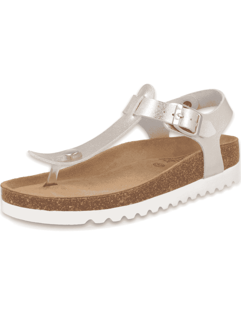 Sandalia Ampurias Flip-Flop Champagne D'Torres®...