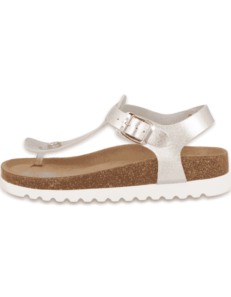 Sandalia Ampurias Flip-Flop Champagne D'Torres®...