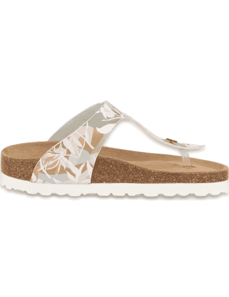 Comfortable Sandal, Model Tabarka Flip-Flop Aquarela- D'Torres