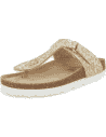 Comfortable Sandal, Model Tabarka Flip-Flop Beige- D'Torres