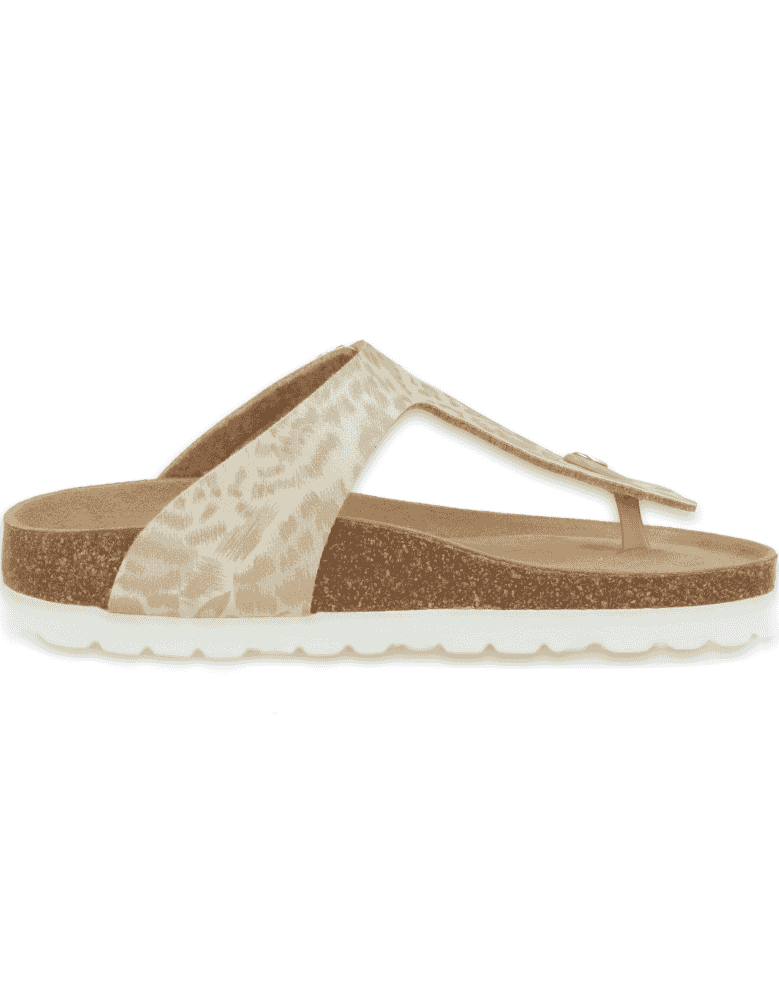 SANDALIA TABARKA FLIP-FLOP BEIGE - D'Torres,...