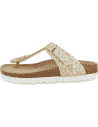 Comfortable Sandal, Model Tabarka Flip-Flop Beige- D'Torres