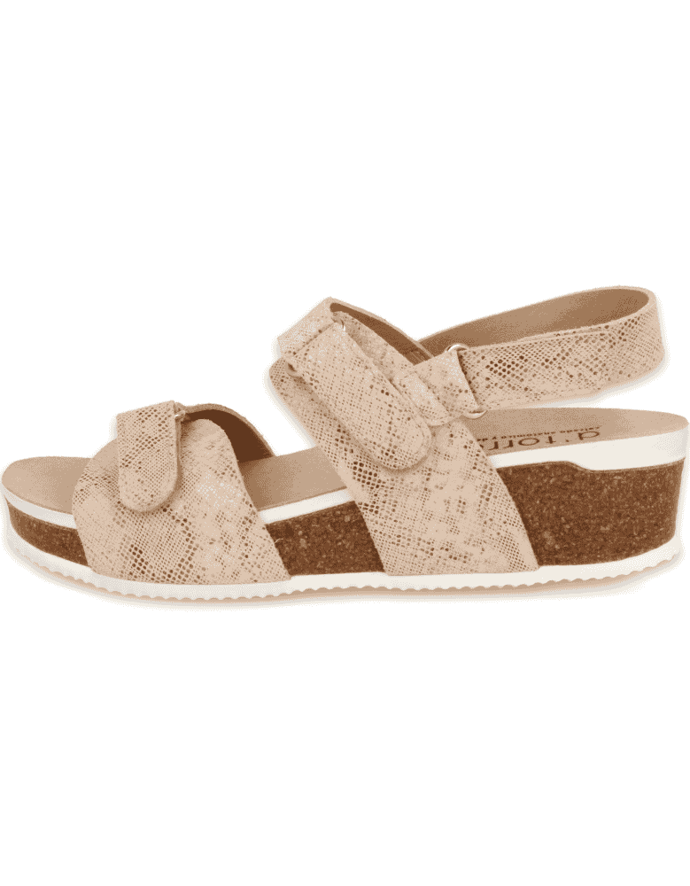 Comfortable Sandal, Model Gandia Sandal Linen -...