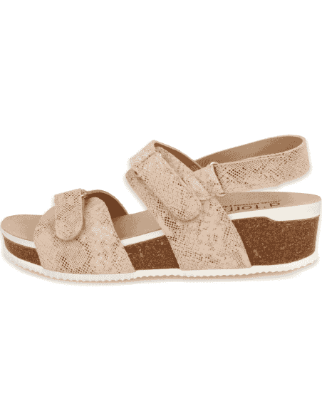 Comfortable Sandal, Model Gandia Sandal Linen - D'Torres
