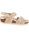 Comfortable Sandal, Model Gandia Sandal Linen - D'Torres