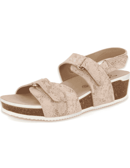 Comfortable Sandal, Model Gandia Sandal Linen - D'Torres