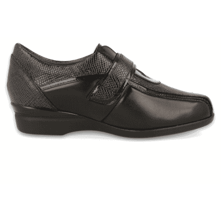 ZAPATO SEÑORA PIES DELICADOS, CASANDRA E6 Negro