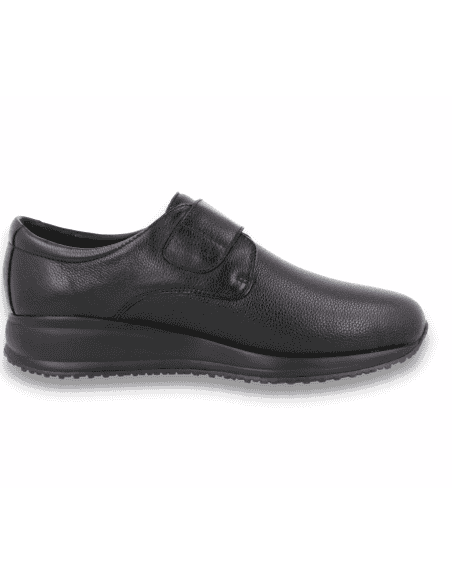 ZAPATOS CÓMODOS DE CABALLERO PARA PIES DELICADOS DANIEL 24 NEGRO