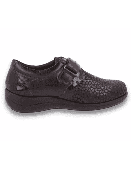 ZAPATO LARA 24 MARRÓN D'TORRES®, PARA PIES ANCHOS CON JUANETES