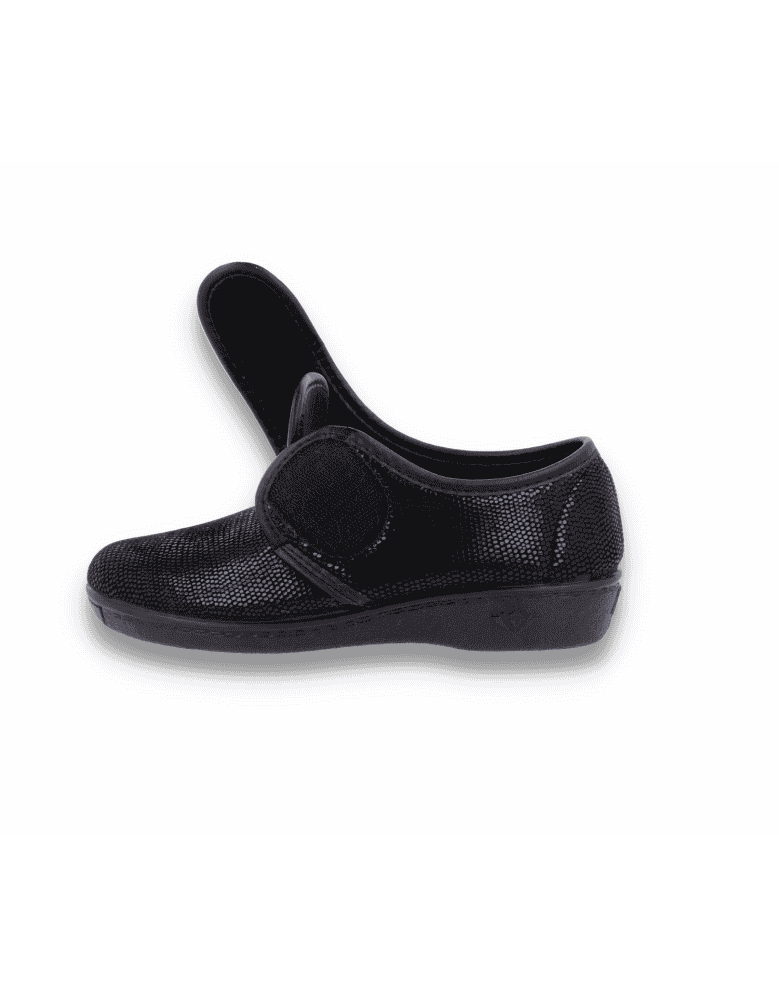 ZAPATILLA CLARA NEGRO D'TORRES®, PARA PIES...