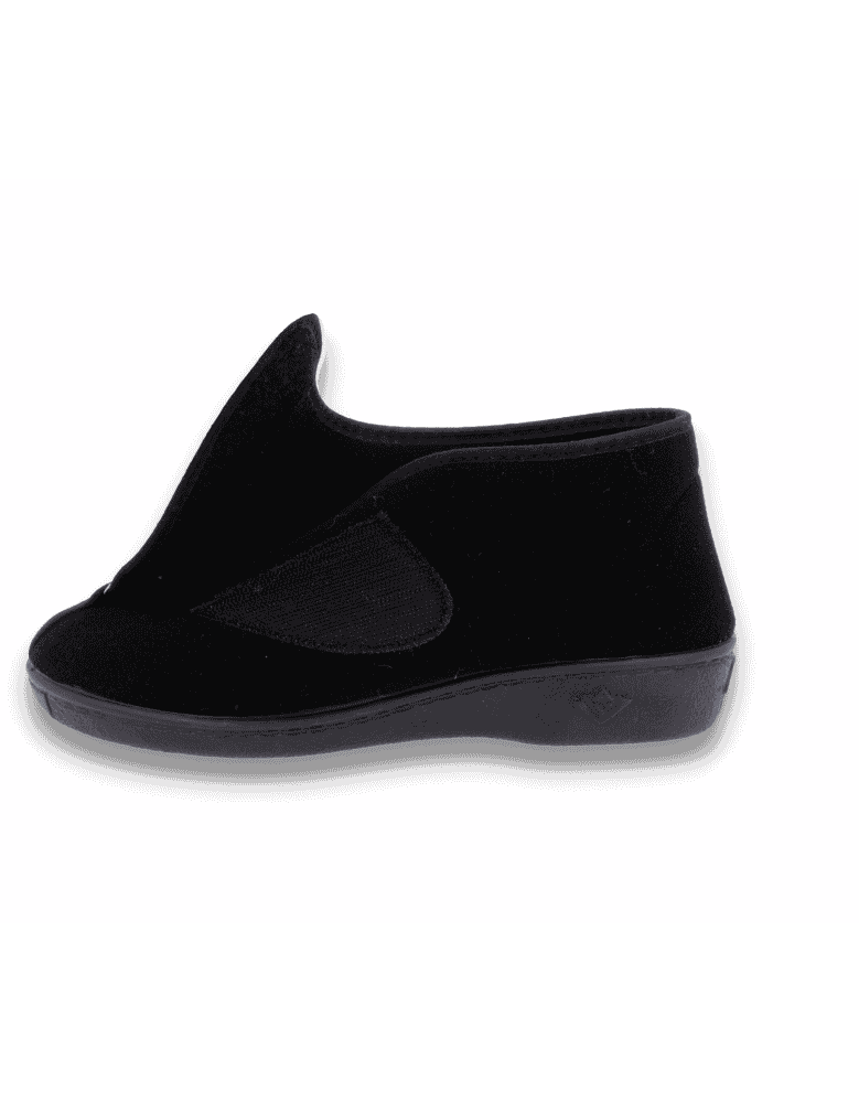 Zapatilla Tina Negro D'Torres® | Pies Anchos y...