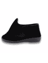 ZAPATILLA TINA NEGRO D'TORRES®, PARA PIES ANCHOS Y DELICADOS