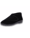 Zapatilla Tina Negro D'Torres® | Pies Anchos y Delicados | Total Apertura en el Empeine