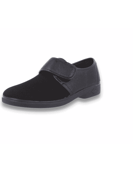 ZAPATOS DE CABALLERO PARA PIES DELICADOS ADAM NEGRO
