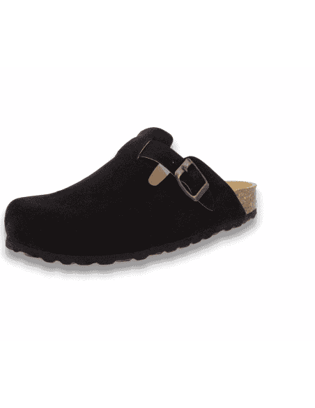 Comfortable Clog, Model Berlin Komfort Black - D'Torres
