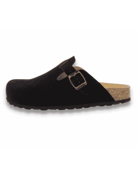 Comfortable Clog, Model Berlin Komfort Black - D'Torres