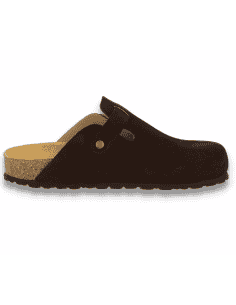 Comfortable Clog, Model Berlin Komfort Brown - D'Torres 2