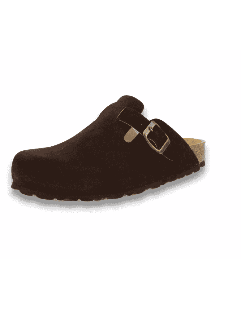 Comfortable Clog, Model Berlin Komfort Brown -...