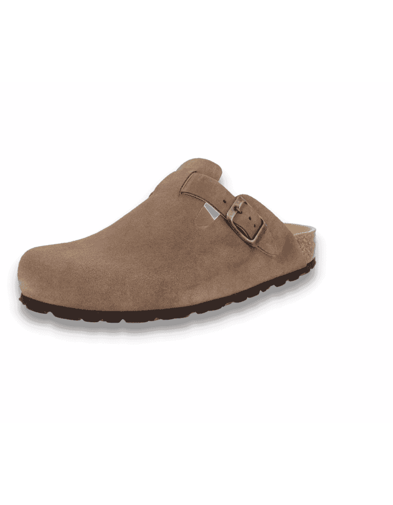 Comfortable Clog, Model Berlin Komfort Taupe -...