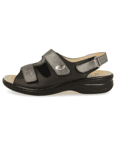 Wide and comfortable sandal, designed for feet with...