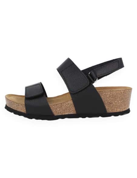 Sandalia Salou Negro D'Torres® | Confort Urbano NubeFit™