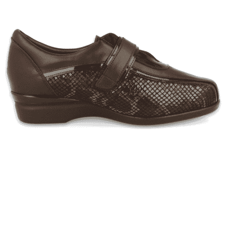ZAPATO SEÑORA CASANDRA E9 MARRÓN DiabCare®