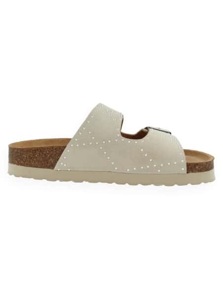 Comfortable Sandal, Model Cambrils Taupe- D'Torres@