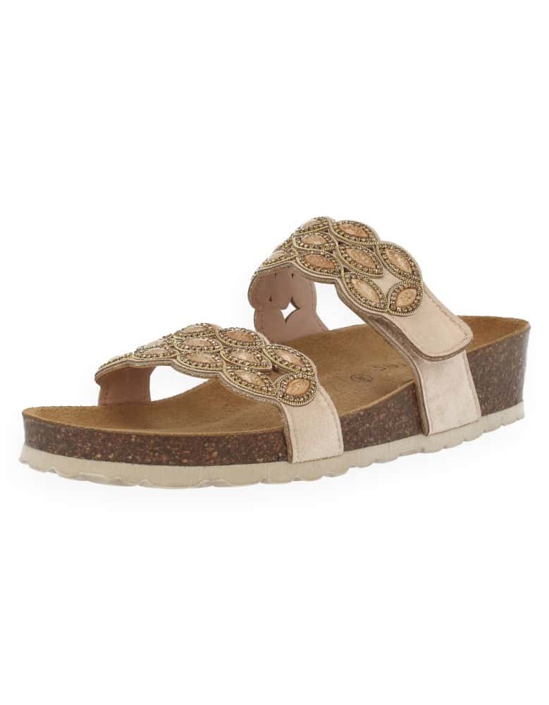 Model Aura Nude D'Torres®, Anatomical Sandal...