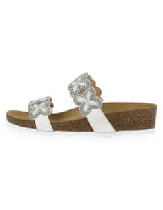 Model Gala White D'Torres®, Anatomical Sandal With...