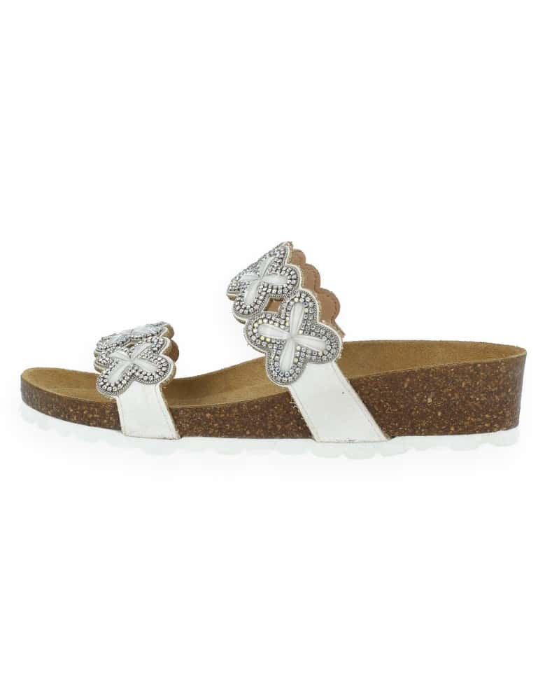 Model Gala White D'Torres®, Anatomical Sandal...