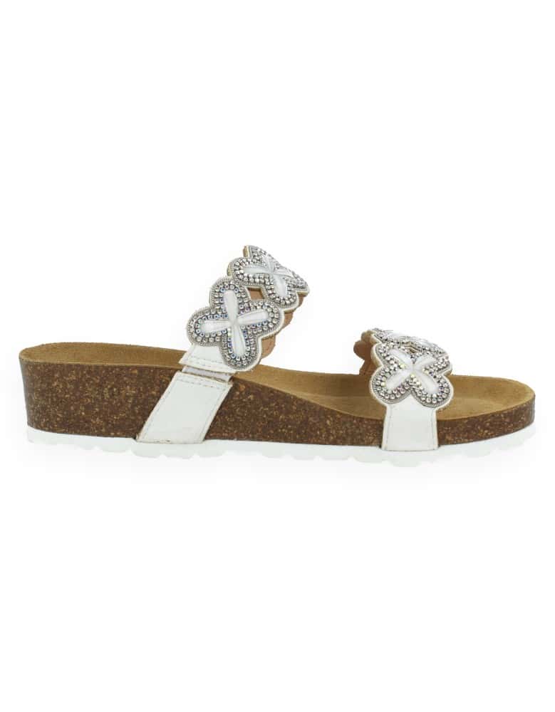 Model Gala White D'Torres®, Anatomical Sandal...