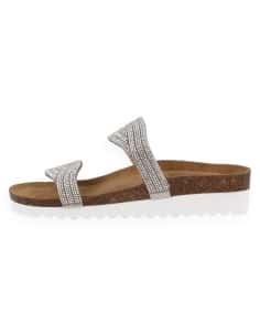 Sandalia Perla Plata D'Torres® | Elegante y Anatómica