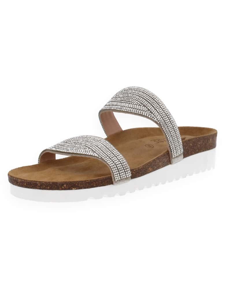 Sandalia Perla Plata D'Torres® | Elegante y...