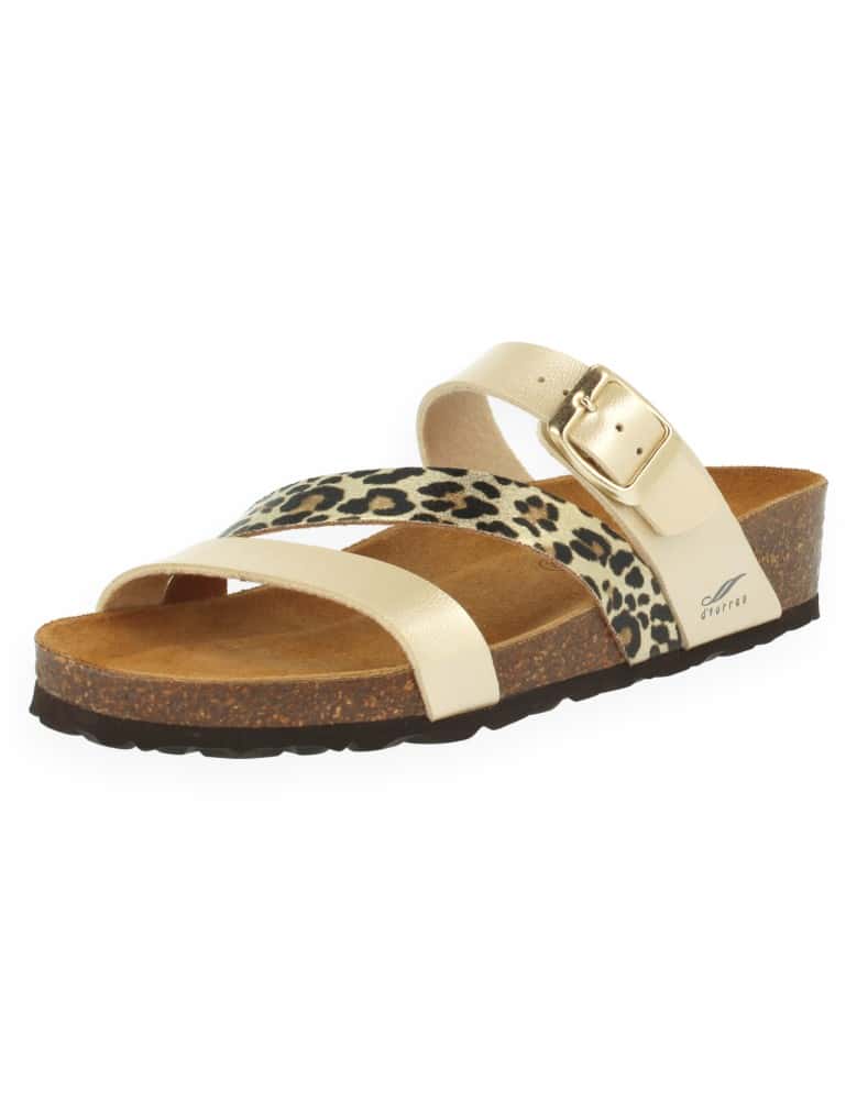 SANDALIA CELIA ORO - D'Torres®, CÓMODA Y...